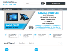 Tablet Screenshot of grabalaptop.com